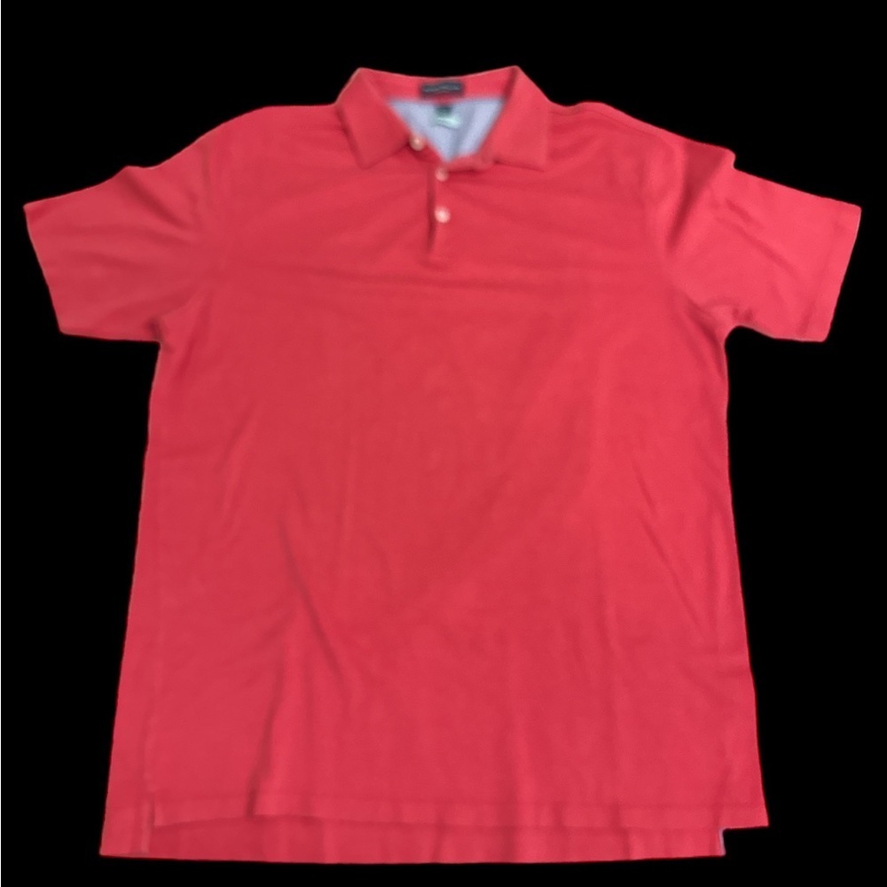 Peter Millar Men’s Perfect Pique Polo Raspberry XL Excellent
